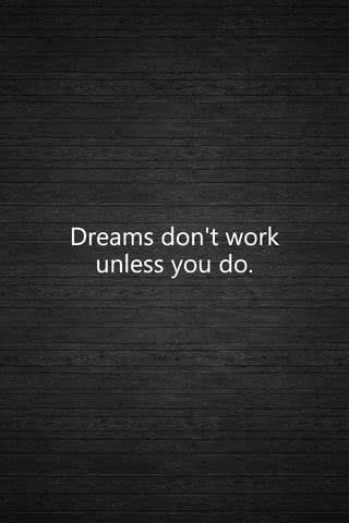 夢はやってみないとわからない - Dreams don't work unless you do