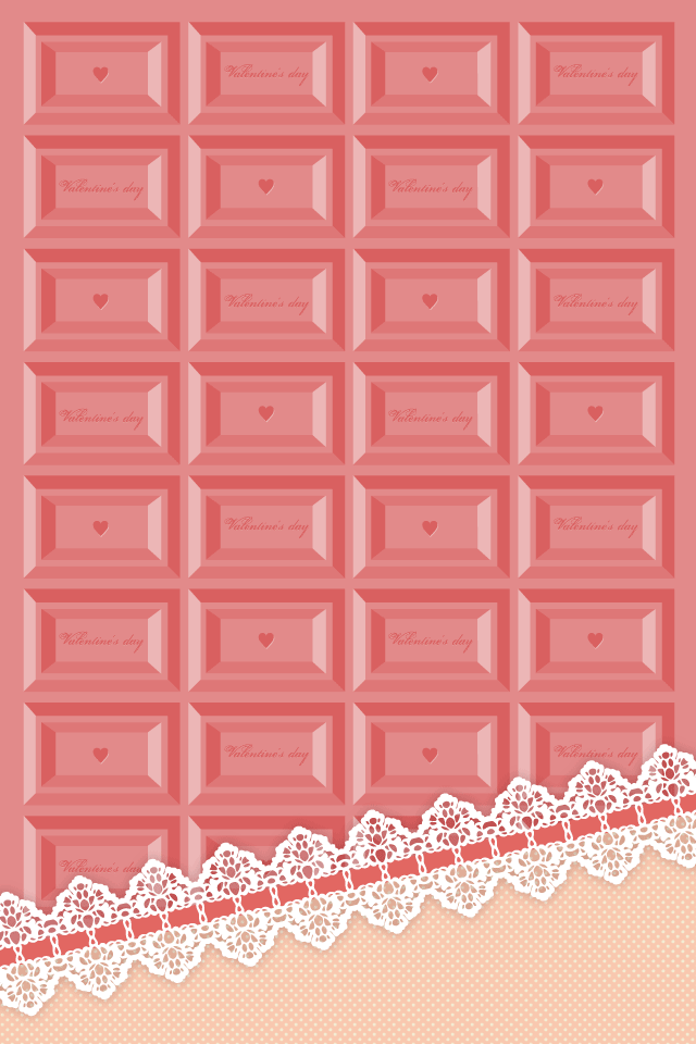 ピンクのチョコレート風 かわいいスマホ壁紙 Iphone壁紙ギャラリー