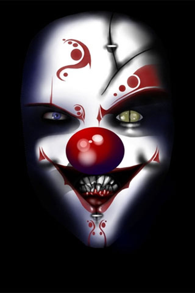 Evil Clown Iphone Wallpaper Iphone 5 Wallpapers Iphone壁紙ギャラリー