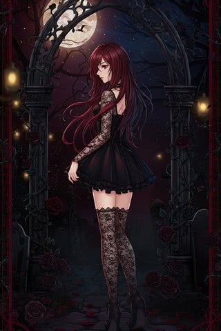 【新着8位】Gothic Romance|アニメのiPhone壁紙