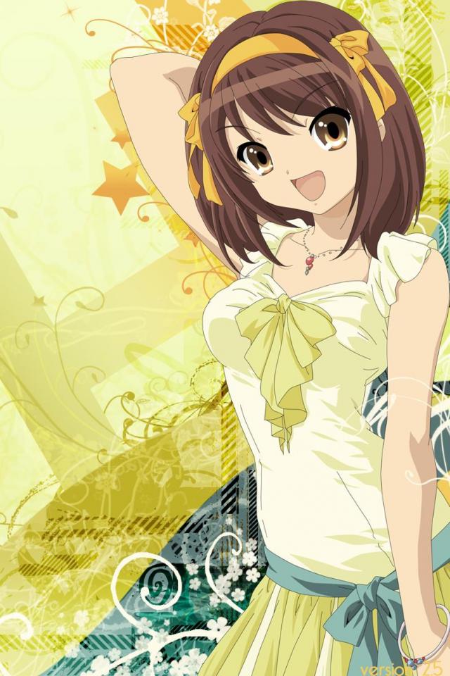 Haruhi Iphone 4s Wallpaper 640x960 Iphone 4s Wallpapers Iphone 3gs Wallpapers Iphone壁紙ギャラリー