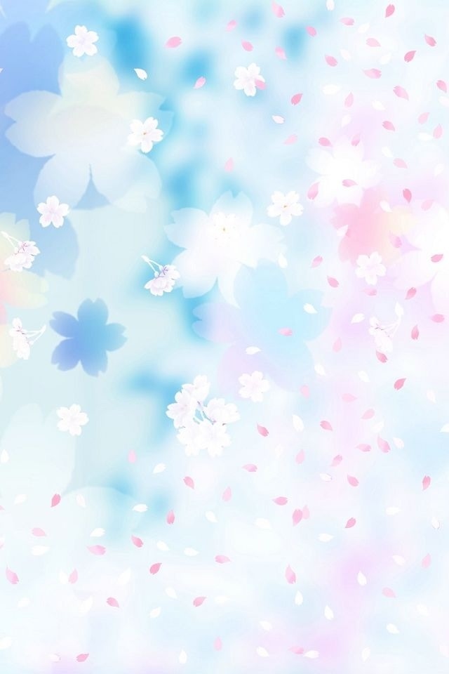 淡い桜模様のかわいいiphone壁紙 Iphone壁紙ギャラリー