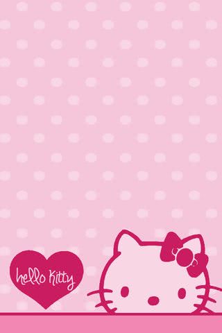 キティちゃん ピンク ブラック かわいいiphone壁紙 Iphone壁紙ギャラリー