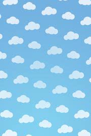 かわいい雲のイラスト Iphone壁紙ギャラリー