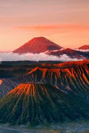 インドネシアの山