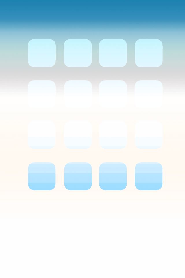 Ios7 Ios8ドックが消える壁紙 Iphone4 4sクリアブルーグラデーション Wallpaper To Hide Iphone Ipad Dock Shelf Type Wallpaper Iphone壁紙ギャラリー