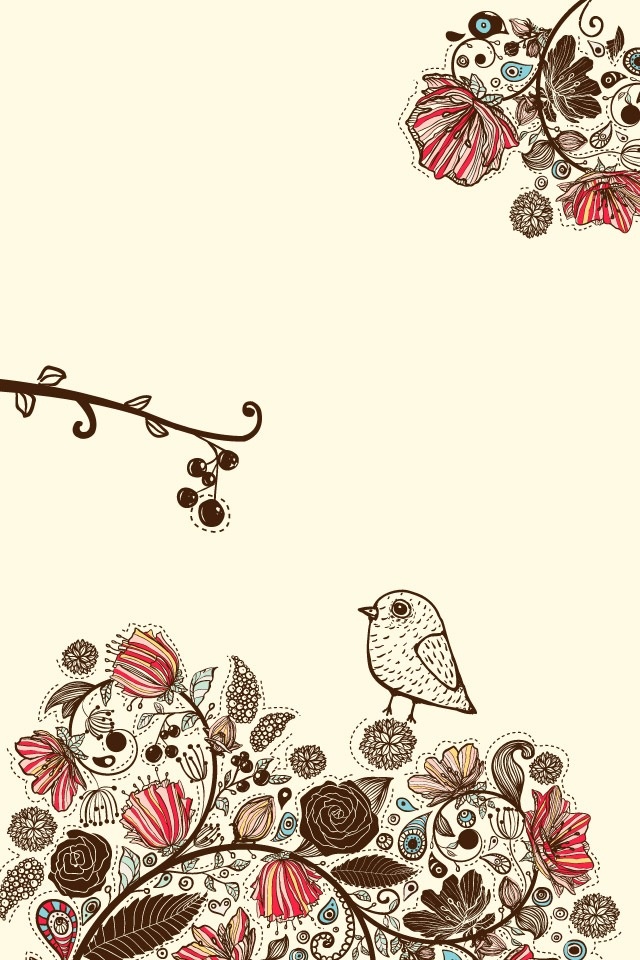 可愛いイラスト 鳥 Iphone壁紙ギャラリー