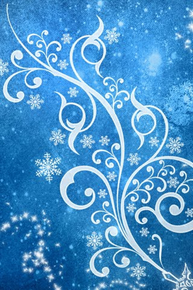 冬の雪模様 Iphone壁紙ギャラリー