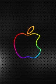 レインボーカラーのAppleロゴ