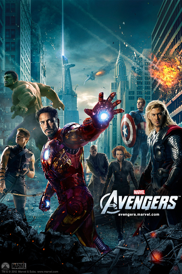 Free Download The Avengers Logo Iphone Hd Wallpaper Iphone壁紙ギャラリー