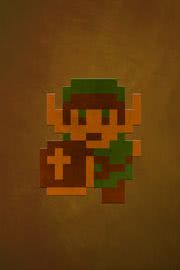 ゼルダの伝説（ドット絵） | ゲームのiPhone壁紙