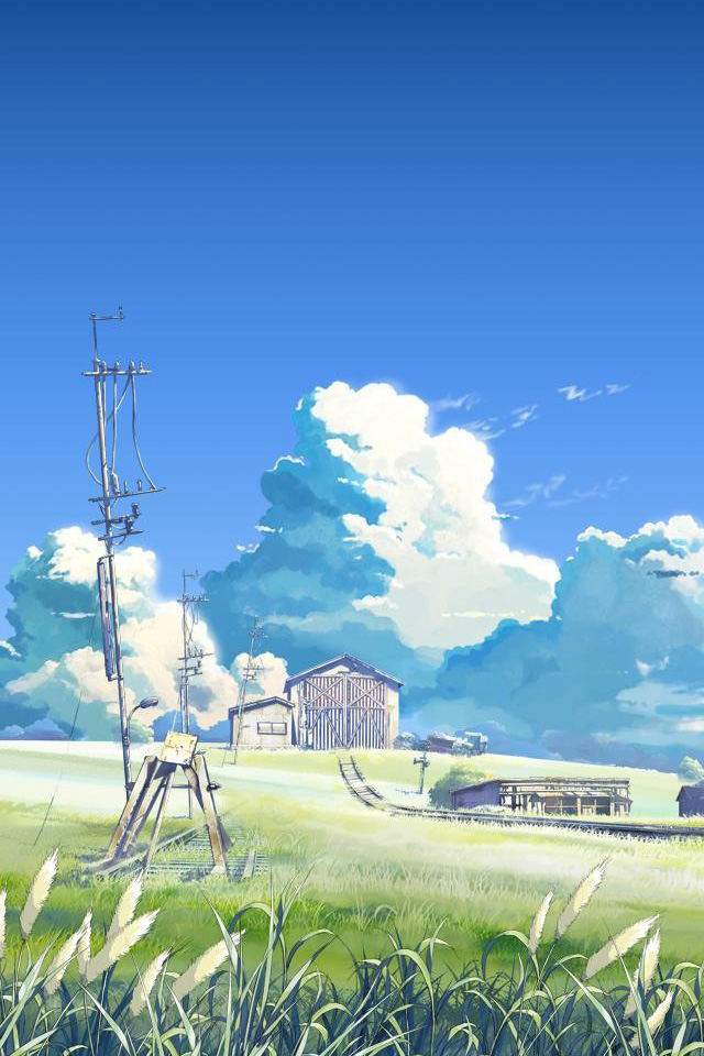 雲のむこう、約束の場所 | アニメ映画の風景