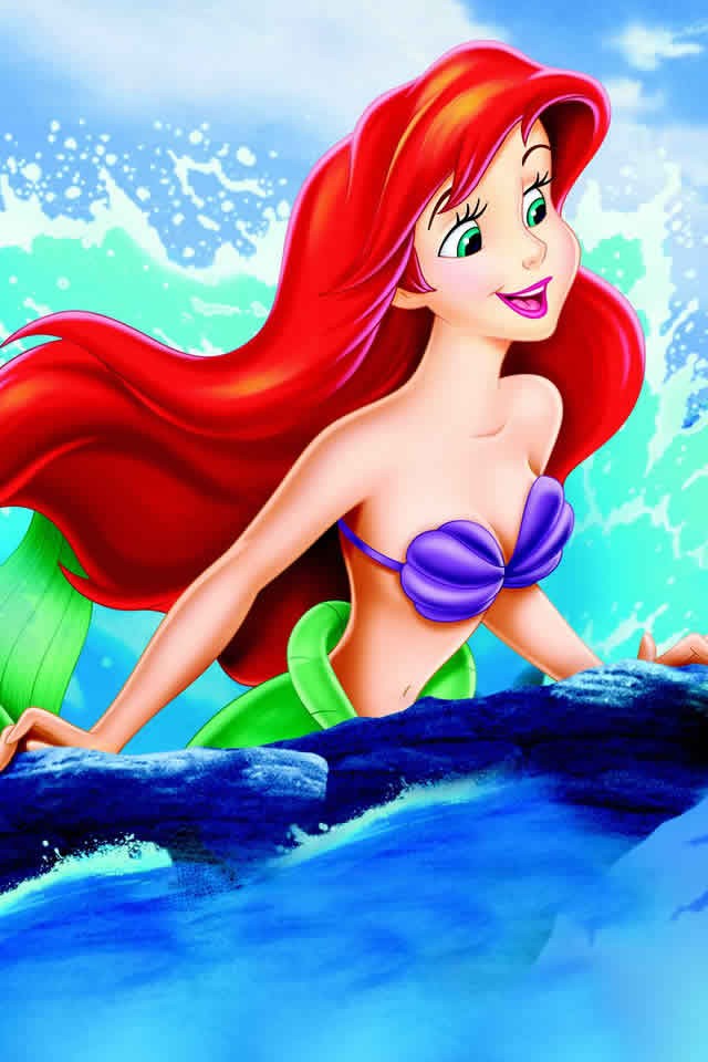 Little Mermaid Picture For Iphone 4s Iphone ディズニー壁紙 Iphone壁紙ギャラリー