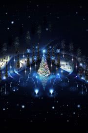 公園のクリスマスツリー