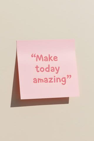 Make today amazing - 素晴らしい１日に