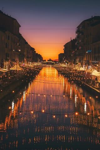 【186位】イタリア ミラノの夜景