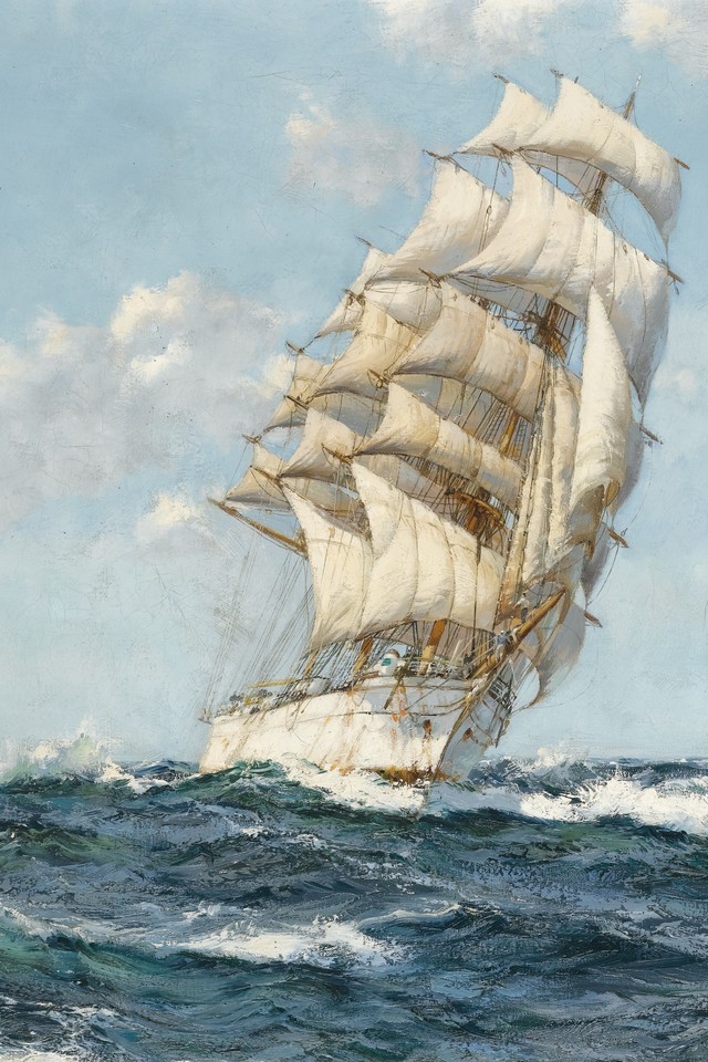 真っ白な帆船 Iphone壁紙ギャラリー