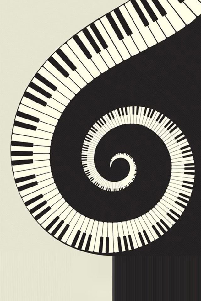 ピアノの螺旋 Iphone壁紙ギャラリー