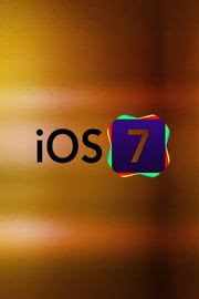 iOS7ロゴのiPhone壁紙