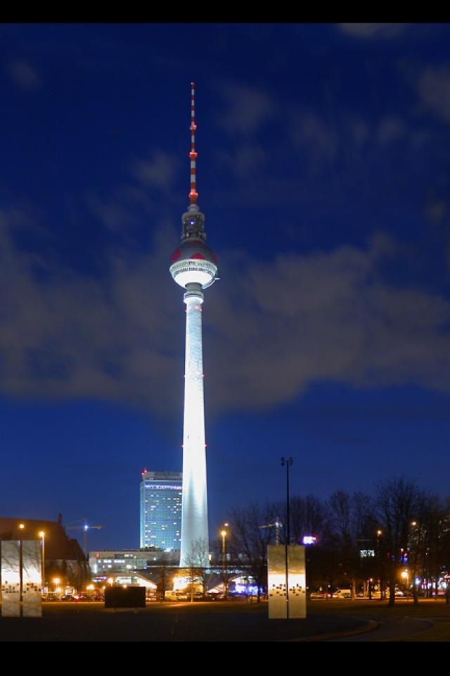 ドイツ ベルリンの夜景 Iphone壁紙ギャラリー