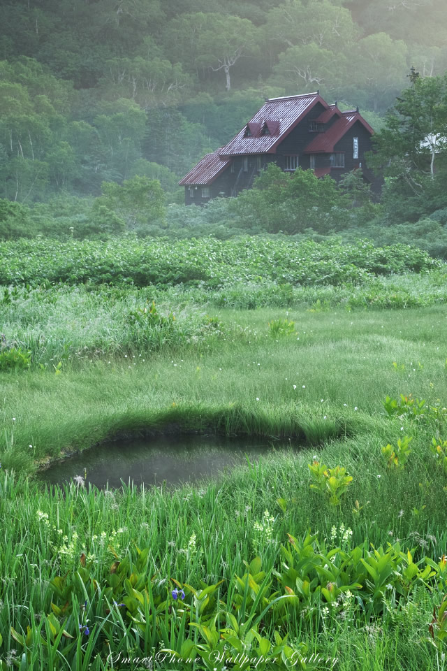 Free Iphone 4s Wallpaper Nature Landscapes 栂池自然園 Plateau Iphone 壁紙館 Iphone壁紙ギャラリー