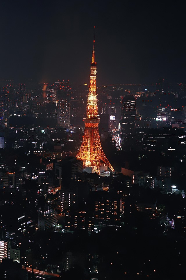 東京タワー 夜景 Iphone壁紙ギャラリー