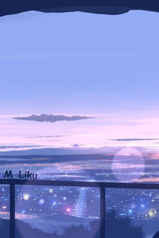 夜景のイラスト