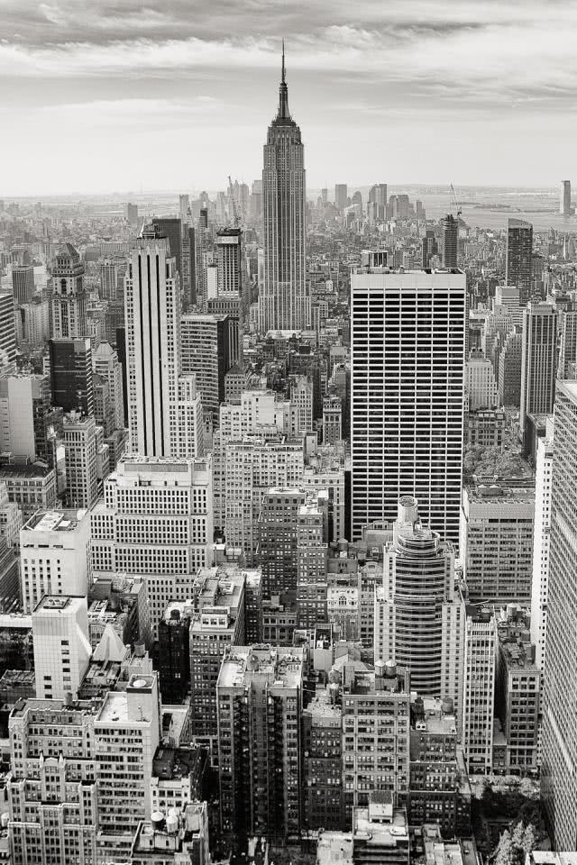 ニューヨーク モノクロ写真 Iphone壁紙ギャラリー