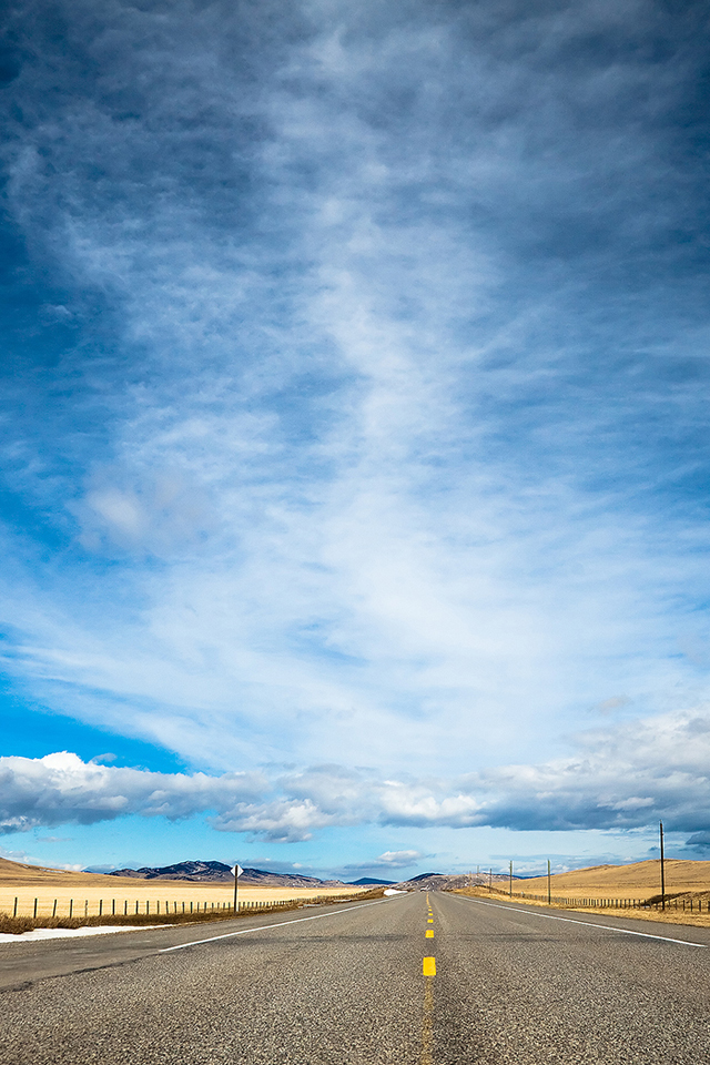 open road iphone wallpaper