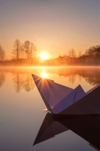 折り紙の舟