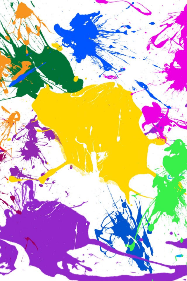 Paint Splatter Colorful Iphone Wallpaper Download Iphone