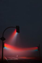 人気のない横断歩道 | 夜景のiPhone壁紙