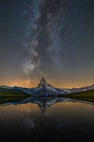 マッターホルンの星空