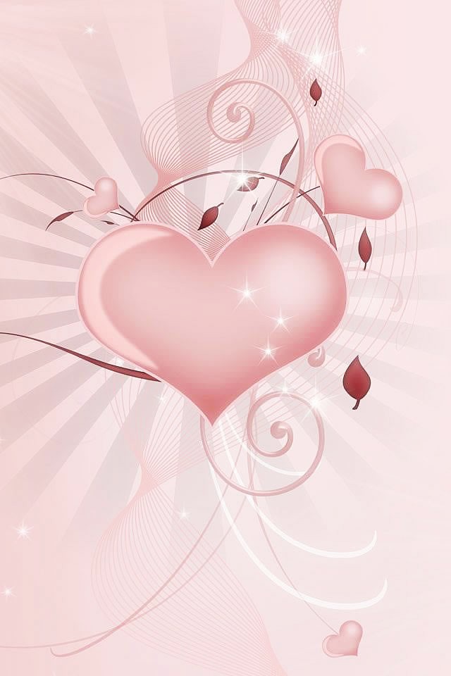 640x960 Hd Iphone Wallpaper Pink Love H Love Iphoneかわいい壁紙集 Heart Iphone壁紙ギャラリー