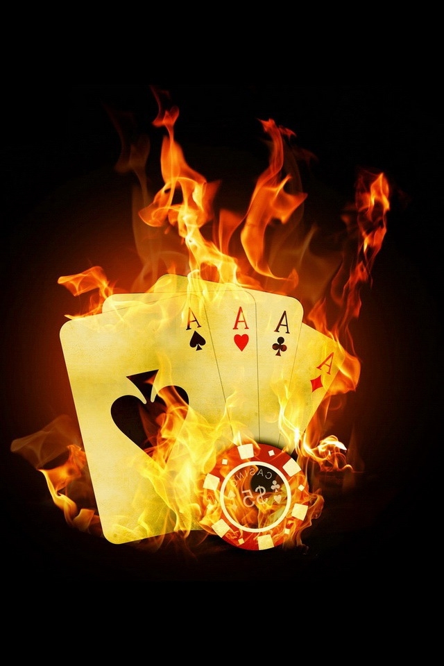 Free Download Poker On Fire Iphone Hd Wallpaper Iphone壁紙ギャラリー
