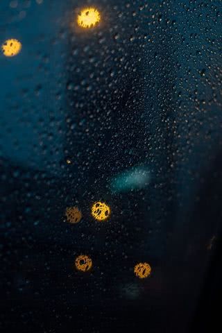 夜の雨