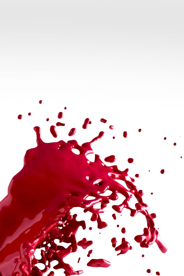 飛び散る赤いペンキ Iphone壁紙ギャラリー