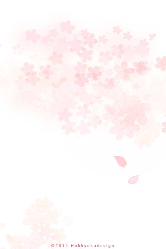 桜のイラスト Iphone壁紙ギャラリー