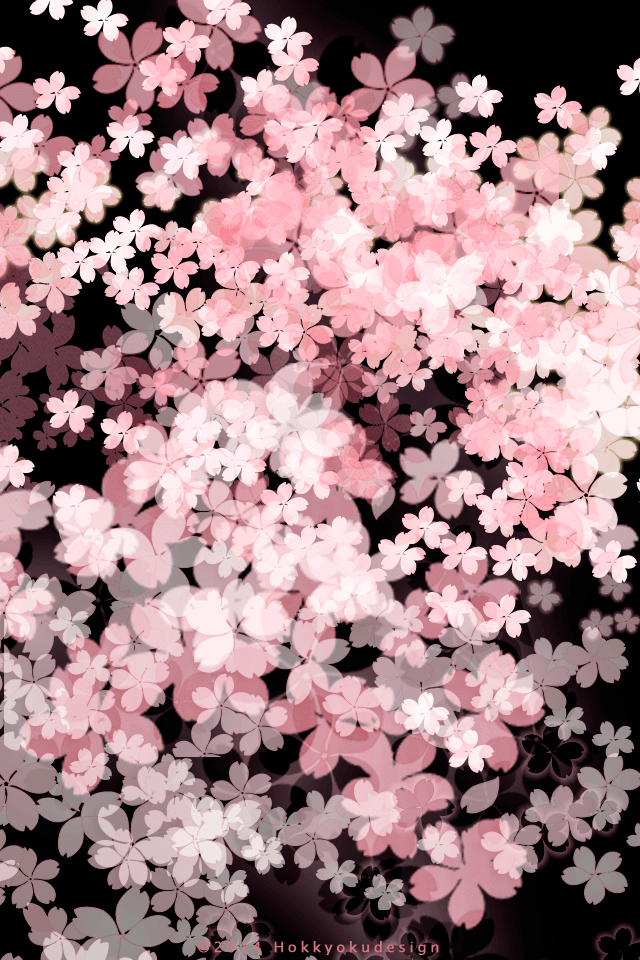 満開の夜桜 Iphone壁紙ギャラリー