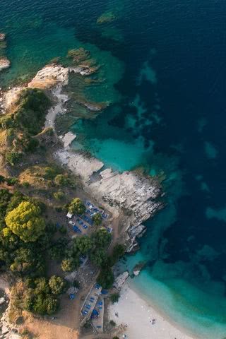 海沿い | 航空写真