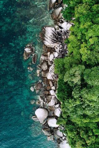 海沿い | 航空写真