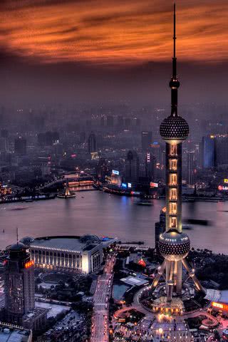 上海の夜景