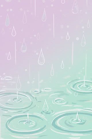 春の雨