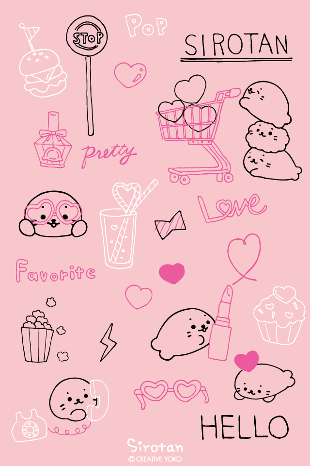 印刷 ピンク 可愛い 壁紙 Iphone ヤトモウォール