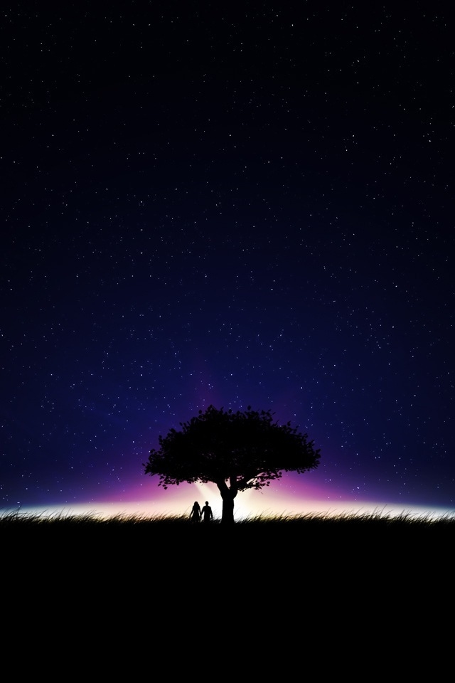 Free Download Starry Night Iphone Hd Wallpaper Iphone壁紙ギャラリー