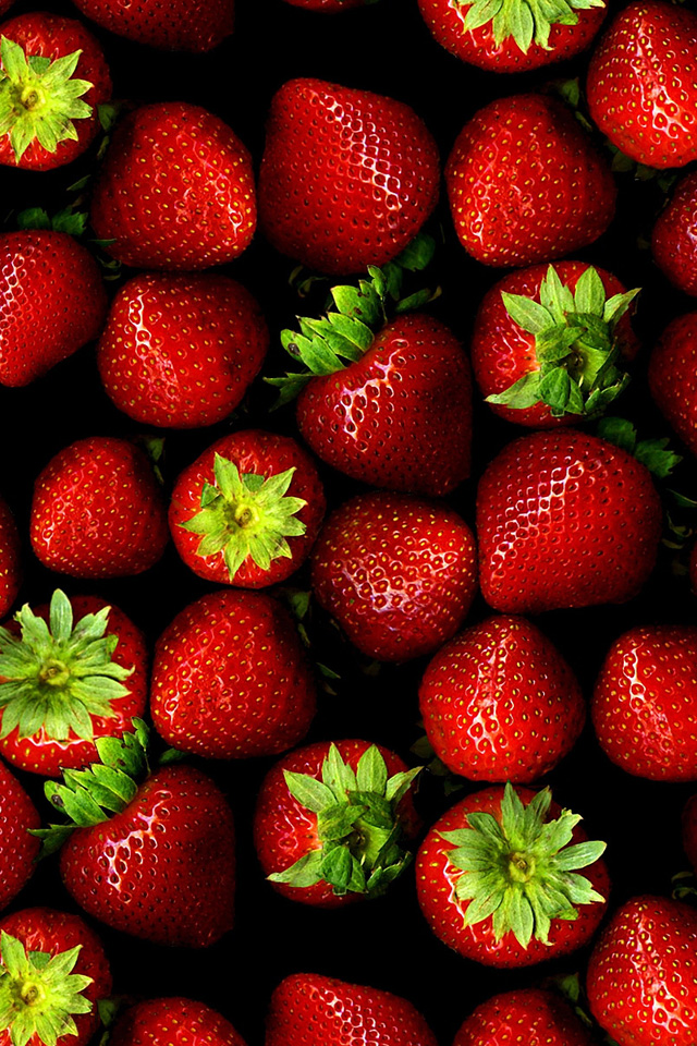 Strawberries Iphone Wallpaper Iphone壁紙ギャラリー