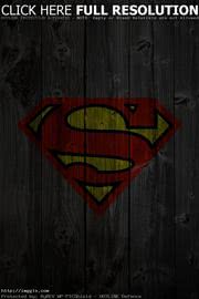 iPhone壁紙Superman Logo Ipho…