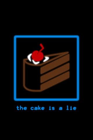 the cake is a lie