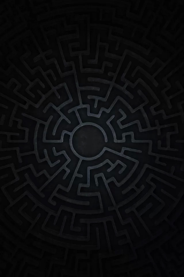 customizable maze screensaver