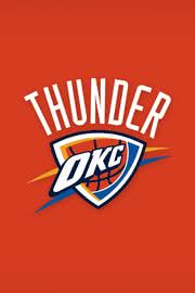 iPhone壁紙Oklahoma City Thun…